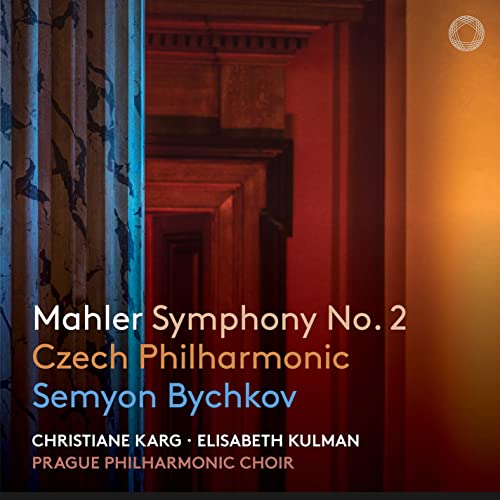 CD cover for Mahler Symphony No. 2 by Czech Philharmonic, Bychkov.