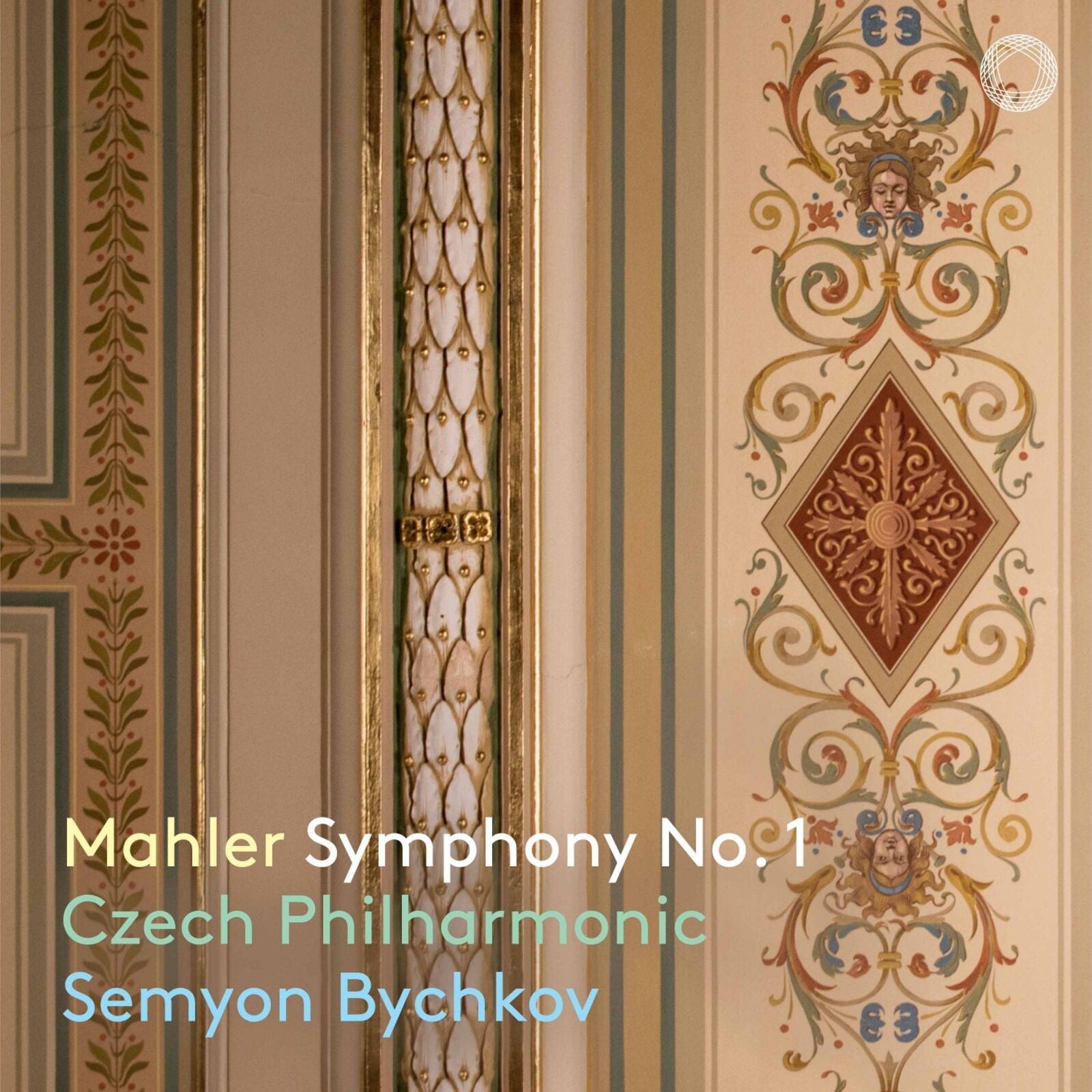 CD cover: ornate gold and green design, text “Mahler Symphony No.1”.