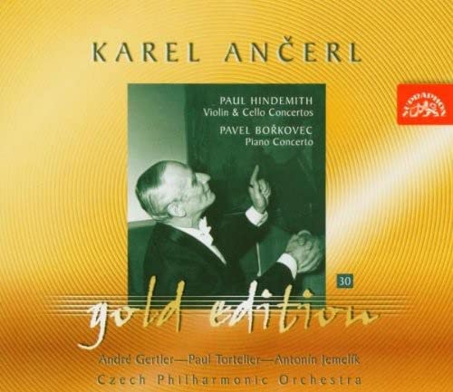 CD cover featuring conductor Karel Ančerl and musical compositions details.