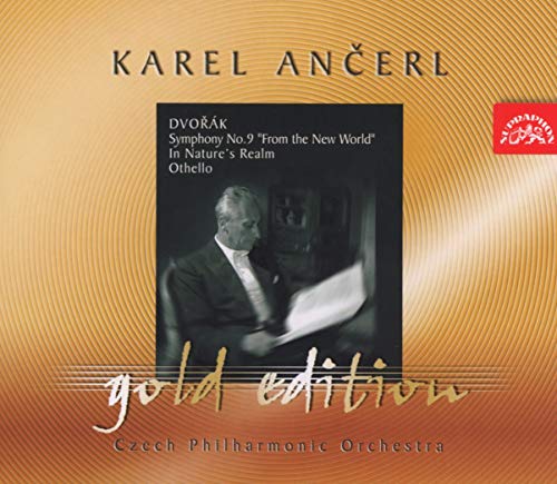 CD cover featuring conductor Karel Ančerl and text details.