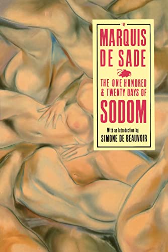 Book cover for "The One Hundred And Twenty Days Of Sodom" by Marquis de Sade.