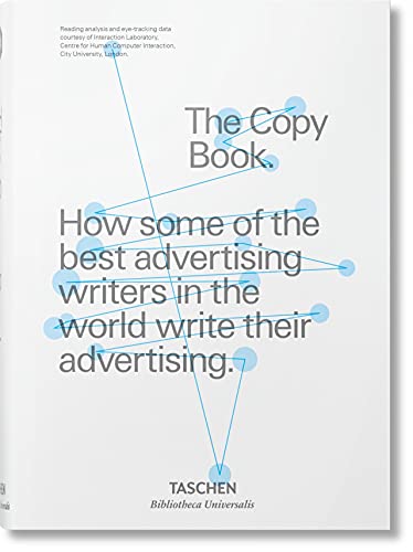 Book cover with white background, blue eye-tracking lines, and black text title.