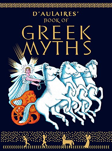 Book cover showing a figure driving a chariot pulled by four white horses.