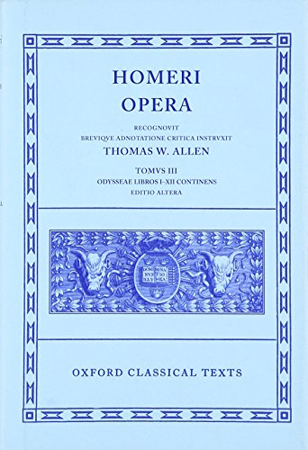Blue book cover with classical border, bull imagery, and text: "Homeri Opera.