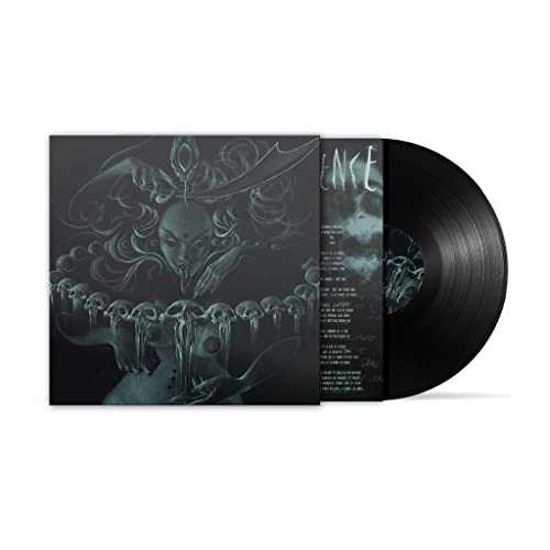 Vinyl record of “Decadanse” with dark, illustrated cover art.