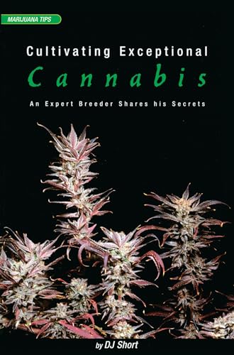 Book cover featuring cannabis plants with text: "Cultivating Exceptional Cannabis.