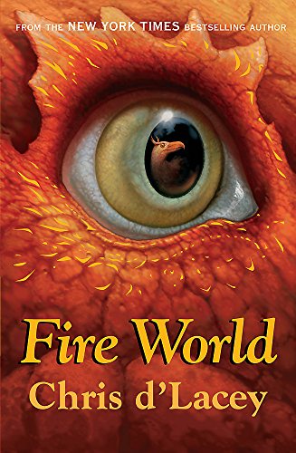 Close-up of a dragon eye with a small bird reflected in the pupil.