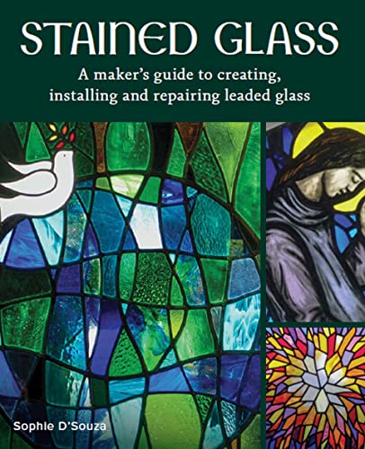 Book cover featuring colorful stained glass examples and title text.