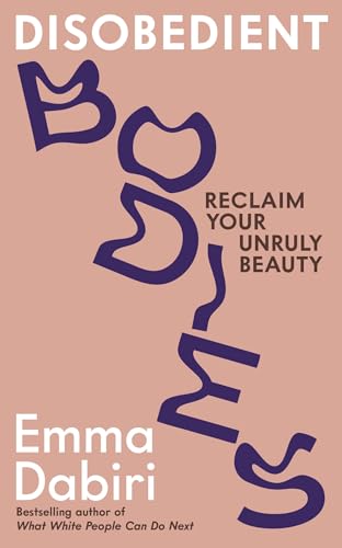 Book cover with large purple abstract letters spelling BODIES on a dusty pink background.