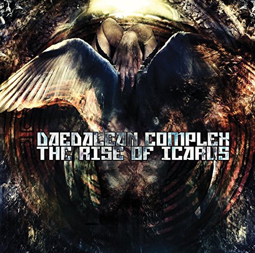 Album cover featuring a winged figure and text: Daedalean Complex - The Rise of Icarus.