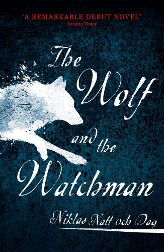 Book cover: dark blue background with a white wolf silhouette.