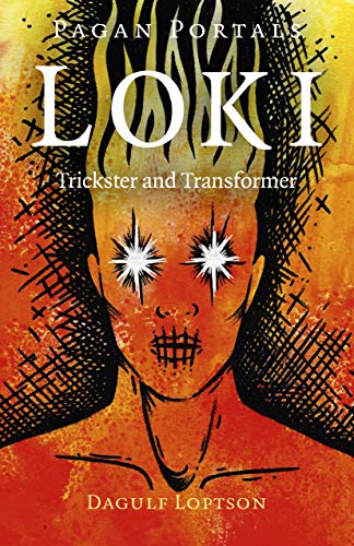 Book cover featuring a stylized illustration of Loki with star-shaped eyes.