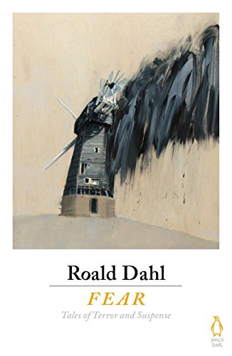 Book cover featuring a dark windmill partially obscured by a large black paint stroke.
