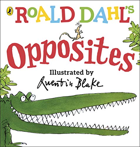 "Children's book cover featuring a green crocodile, orange background, and multicolored title."
