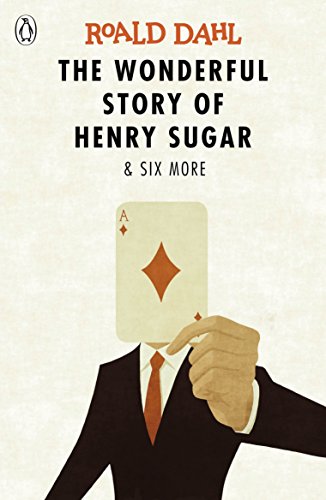 The image depicts a book cover featuring a man in a suit with a playing card covering his face. Alt text: Book cover with man in suit and playing card over face.