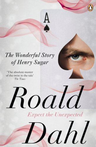 Book cover featuring an eye within a spade, with the author Roald Dahl.