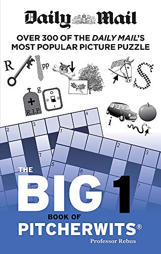 Book cover with rebus puzzles, crossword grid, and “BIG 1” title.
