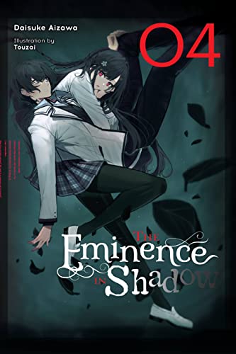 Cover of “Eminence in Shadow” light novel, volume 4, with two characters.