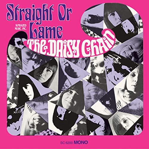 CD cover for "Daisy Chain - Straight Or Lame" with collage of faces.