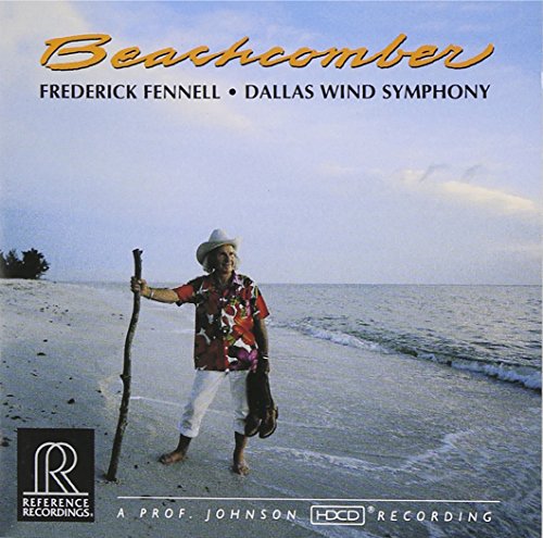 CD cover: beach scene with a man holding a stick, titled "Beachcomber".