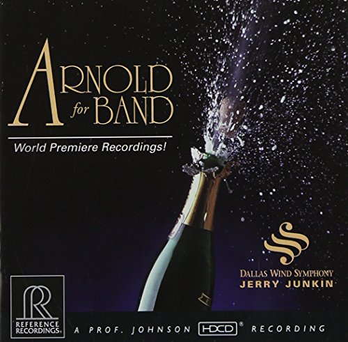 CD cover: "Arnold for Band" by Dallas Wind Symphony, Jerry Junkin.