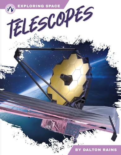 Book cover featuring the James Webb Space Telescope against a blue space background.