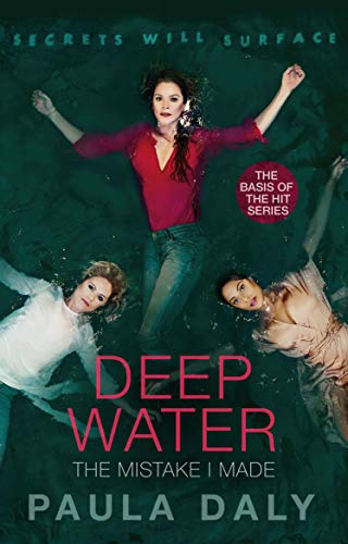 BookHBook cover showing three women floating in darkLC dark green water.