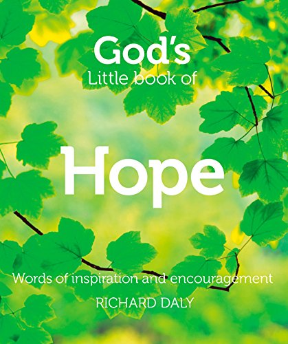 Book cover with green leaves and the title "God's Little Book of Hope.