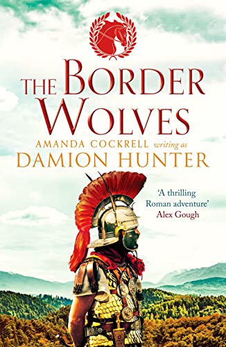 Book cover featuring a Roman soldier in helmet and red plume.