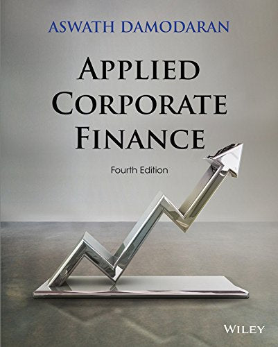 Textbook cover: "Applied Corporate Finance, Fourth Edition" with an arrow graphic.
