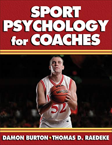 Book cover: "Sport Psychology for Coaches" with a basketball player image.