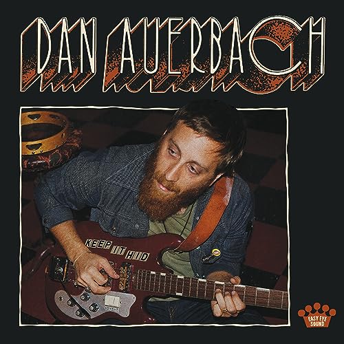 Dan Auerbach album cover: man with guitar, rustic lettering, and logo.