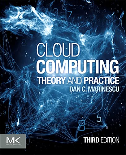 Book cover for "Cloud Computing: Theory and Practice," third edition.