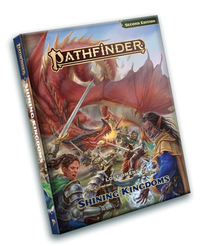 Book cover depicting a knight and dragon in a fantasy battle scene.