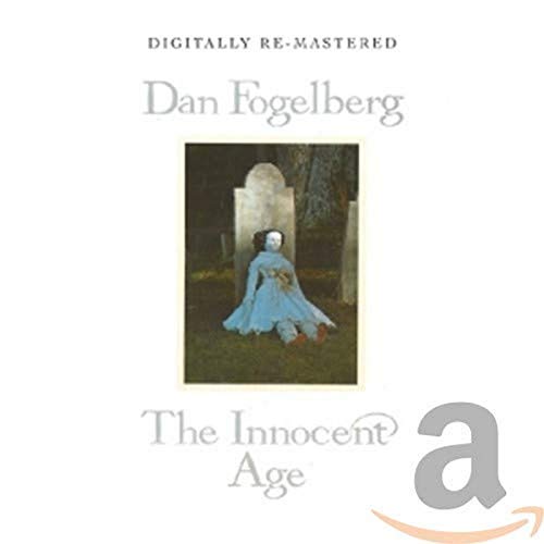 Dan Fogelberg album cover: a girl sits by a gravestone in a cemetery.