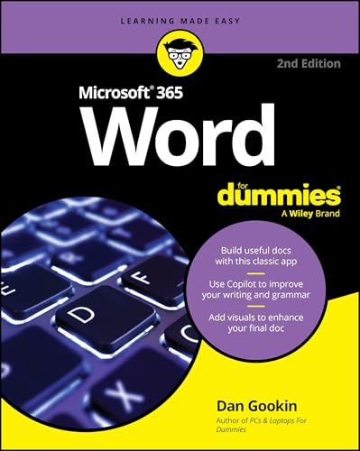 Book cover for "Microsoft 365 Word For Dummies," 2nd Edition.