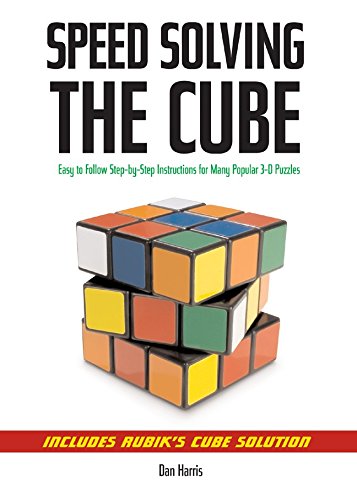 Book cover featuring a partially solved Rubik’s Cube with bold white text.