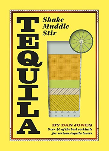 Book cover with vertical text, lime slice, and layered drink illustration.