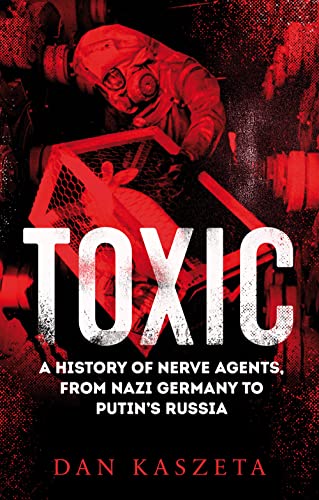 Book cover: "Toxic" with image of person in hazmat suit.