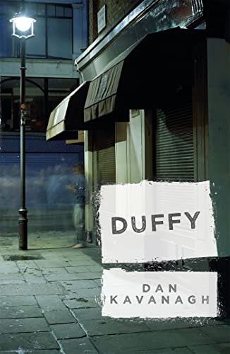 Book cover for "Duffy" by Dan Kavanagh, featuring a dark street scene.