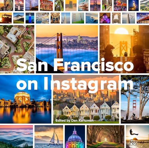Book cover featuring a collage of San Francisco landmarks and Instagram photos.