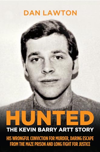 Book cover featuring a portrait of Kevin Barry Artt with orange text.
