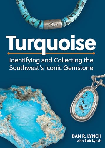 Book cover featuring turquoise gemstone jewelry and rough stone samples.