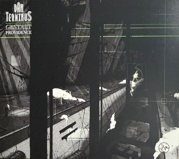 CD cover for "Dan Terminus - Gestalt Providence" with abstract, dark imagery.