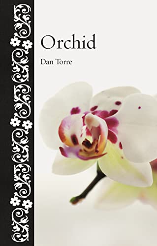 Book cover featuring a close-up photograph of a white orchid.