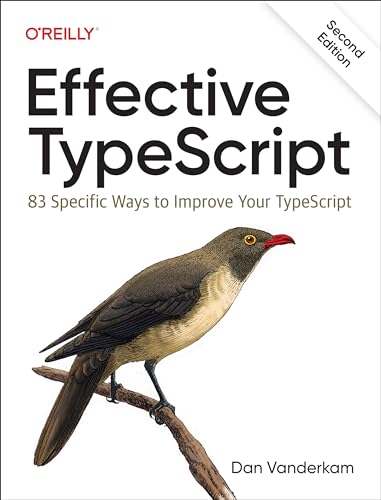 Book cover: “Effective TypeScript” with a bird illustration.
