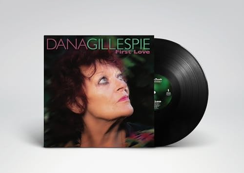 Dana Gillespie First Love vinyl record album cover and black vinyl disc.