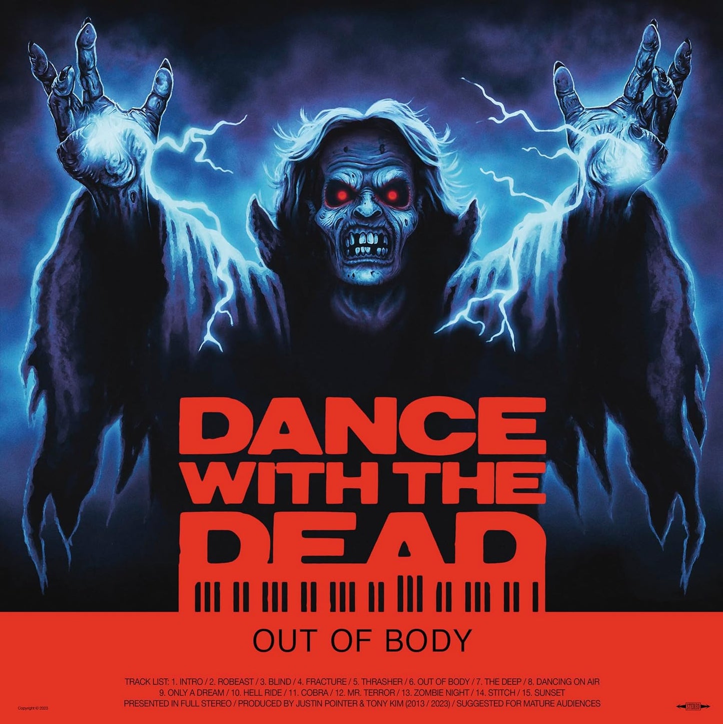 Vinyl record of Dance With The Dead’s “Out Of Body,” 10th anniversary edition.