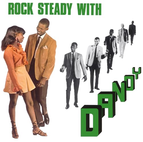 Album cover featuring a couple and men in suits, green text.
