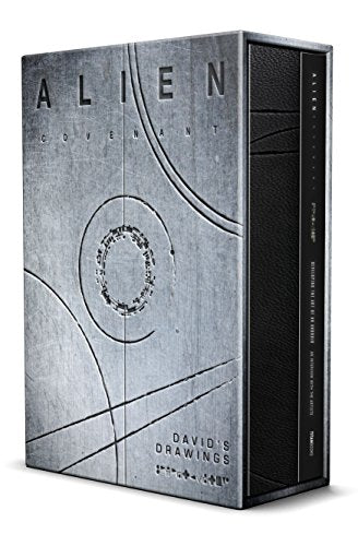 Gray box set for "Alien Covenant: David's Drawings" with circular design.